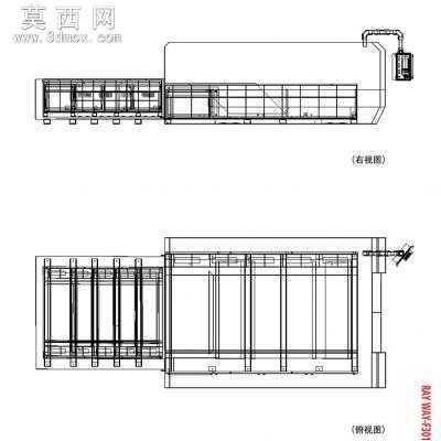 Rayway-f3015l机床 3D模型