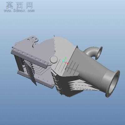 耙吸式挖泥船之耙头 3D模型