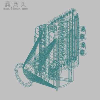 耙吸式挖泥船之耙头 3D模型