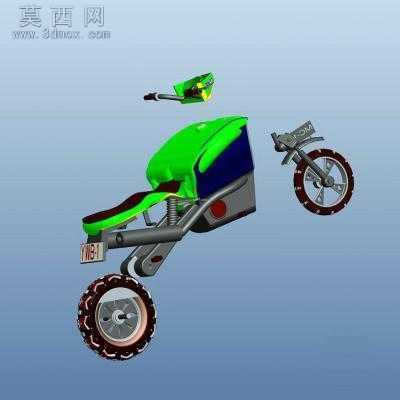 摩托车 3D模型