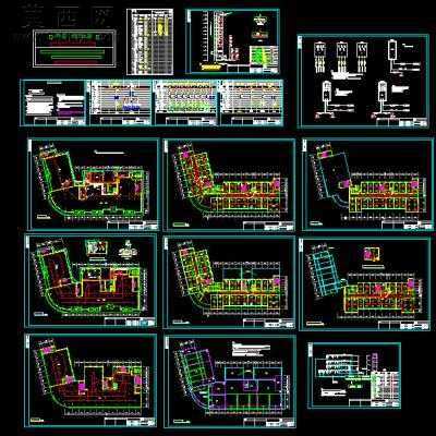 �ۺ�¥�������ͼ CAD