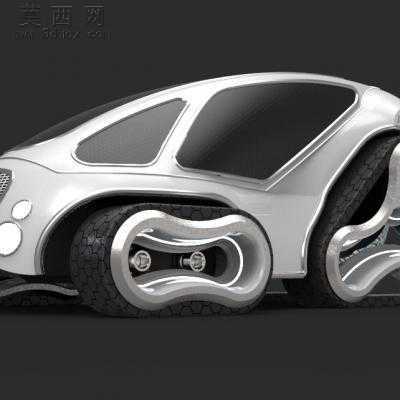 冰冻车 3D模型中望3D设计,Z3