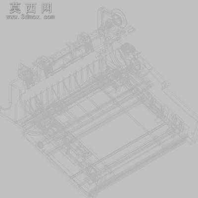 Epson��ӡ����ֽװ�� 3Dģ��