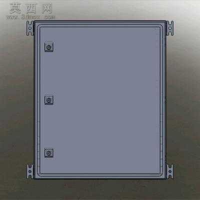 配电箱AE箱 3D模型