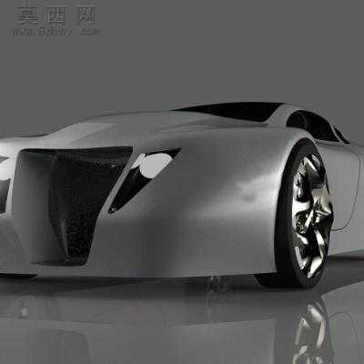 跑车 3D模型,3DM