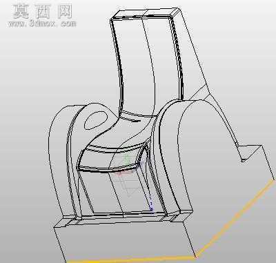 按摩椅 3D模型中望3D设计,Z3