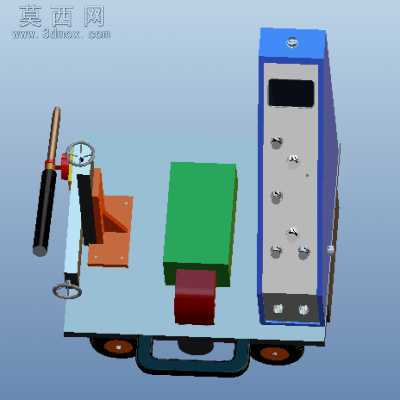 自动焊接小车 3D模型