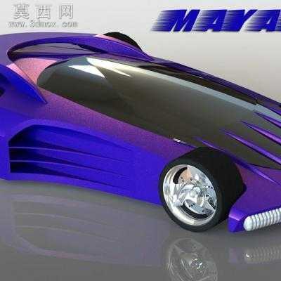 超级英雄飞车 3D模型中望3D设计,Z3