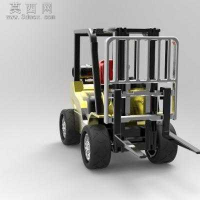 叉车 3D模型