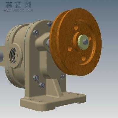 油泵 3D模型Inventor,