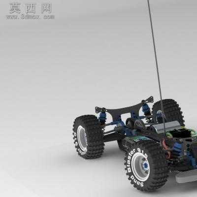 遥控车套图 3D模型