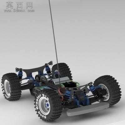 遥控车套图 3D模型