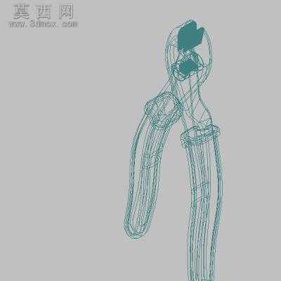 老虎钳 3D模型