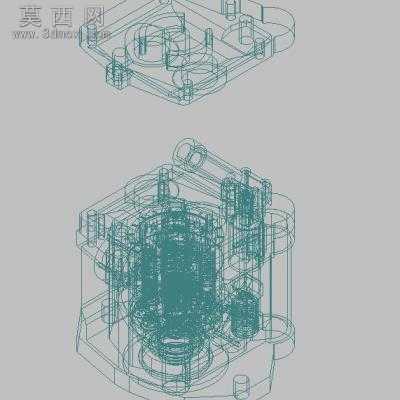 PVB泵 3D模型