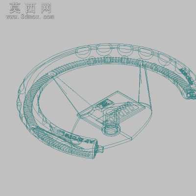 减震弹簧 3D模型