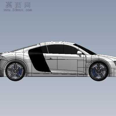 奥迪R8Audi R8 3D模型
