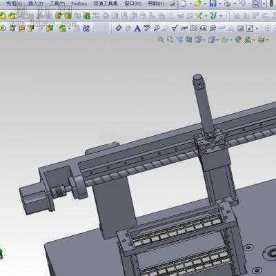 磁环管成型机 3D模型