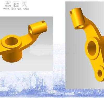 牛头刨床移动架M8孔夹具设计 3D模型