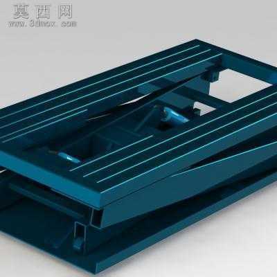 液压升降台 3D模型