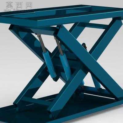 液压升降台 3D模型