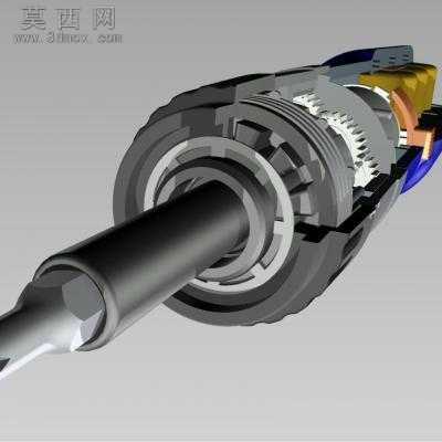 电动螺丝刀 3D模型
