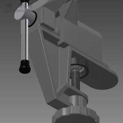 小桌夹台虎钳 3D模型