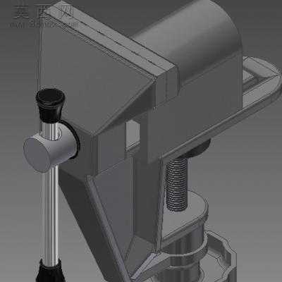 小桌夹台虎钳 3D模型