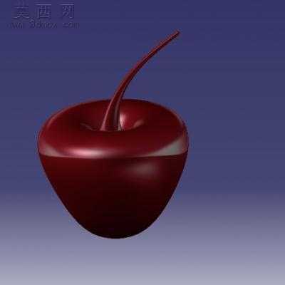 圣诞平安夜的苹果 3D模型