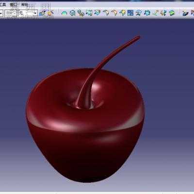 圣诞平安夜的苹果 3D模型