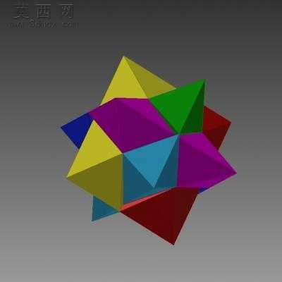 积木玩具 拆装玩具 孔明锁 3D模型
