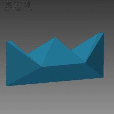 积木玩具 拆装玩具 孔明锁 3D模型