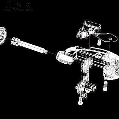 螺旋测微器 3D模型