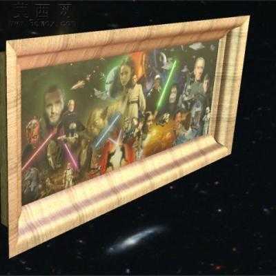 画框 3D模型