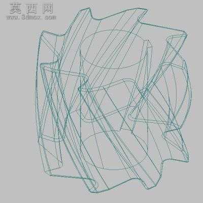 铣刀 3D模型