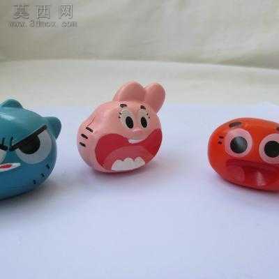 迪斯尼糖胶玩具Personajes Gumball 3D模型,MAX3DM