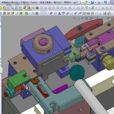 晶振成型机 3D模型