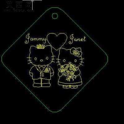 HELLO KITTY��CADͼֽ