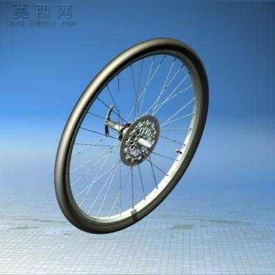 单车轮 3D模型设计,