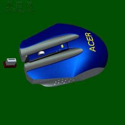 无线鼠标 3D模型