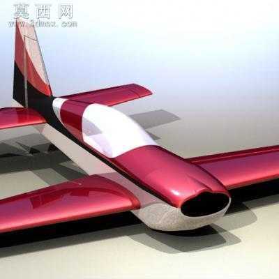 Extra-300小型飞机 3D模型