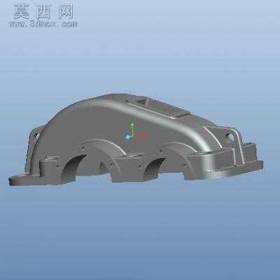 减速器上壳体 3D模型