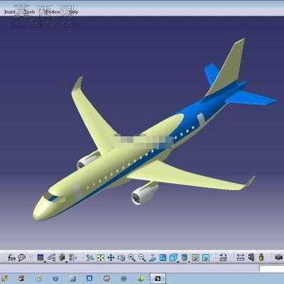 �տ�A320�ɻ� 3Dģ��