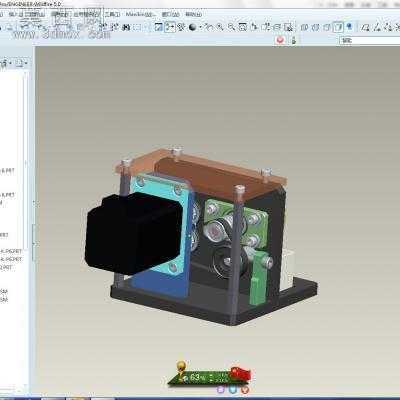 一组海绵清洁机构 3D模型