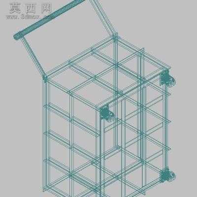 运货手推车 3D模型