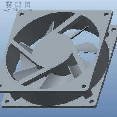 风扇 3D模型