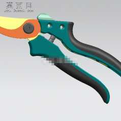 修枝剪 3D模型