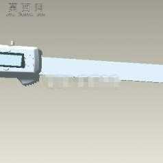 电子式游标卡尺 3D模型