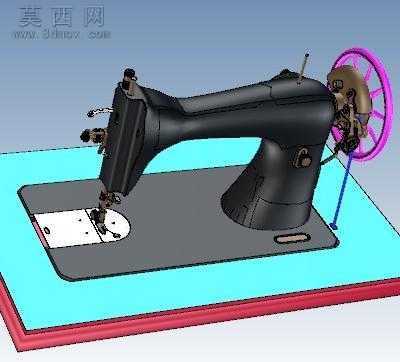 缝纫机 3D模型
