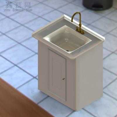洗漱台 3D模型