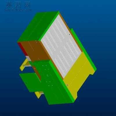 四轮定位仪 3D模型